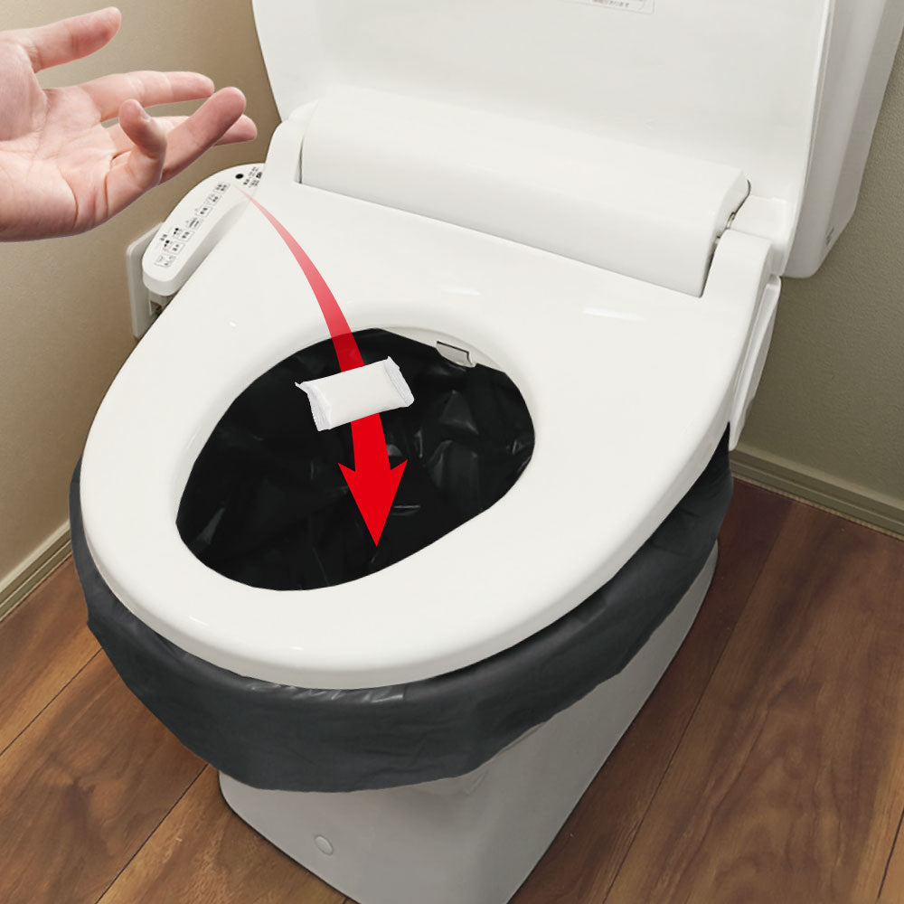 トイレらくらくお助け袋(100回分)