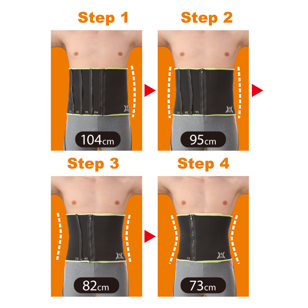 メンズ薄型4STEPシェイプ ウエスト用