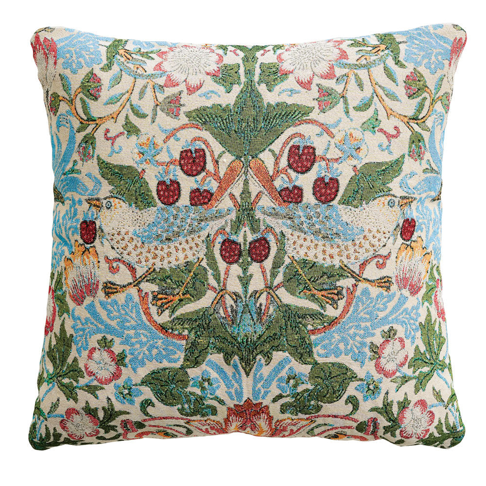 モリスワールドコレクション ジャガード織りクッションカバー