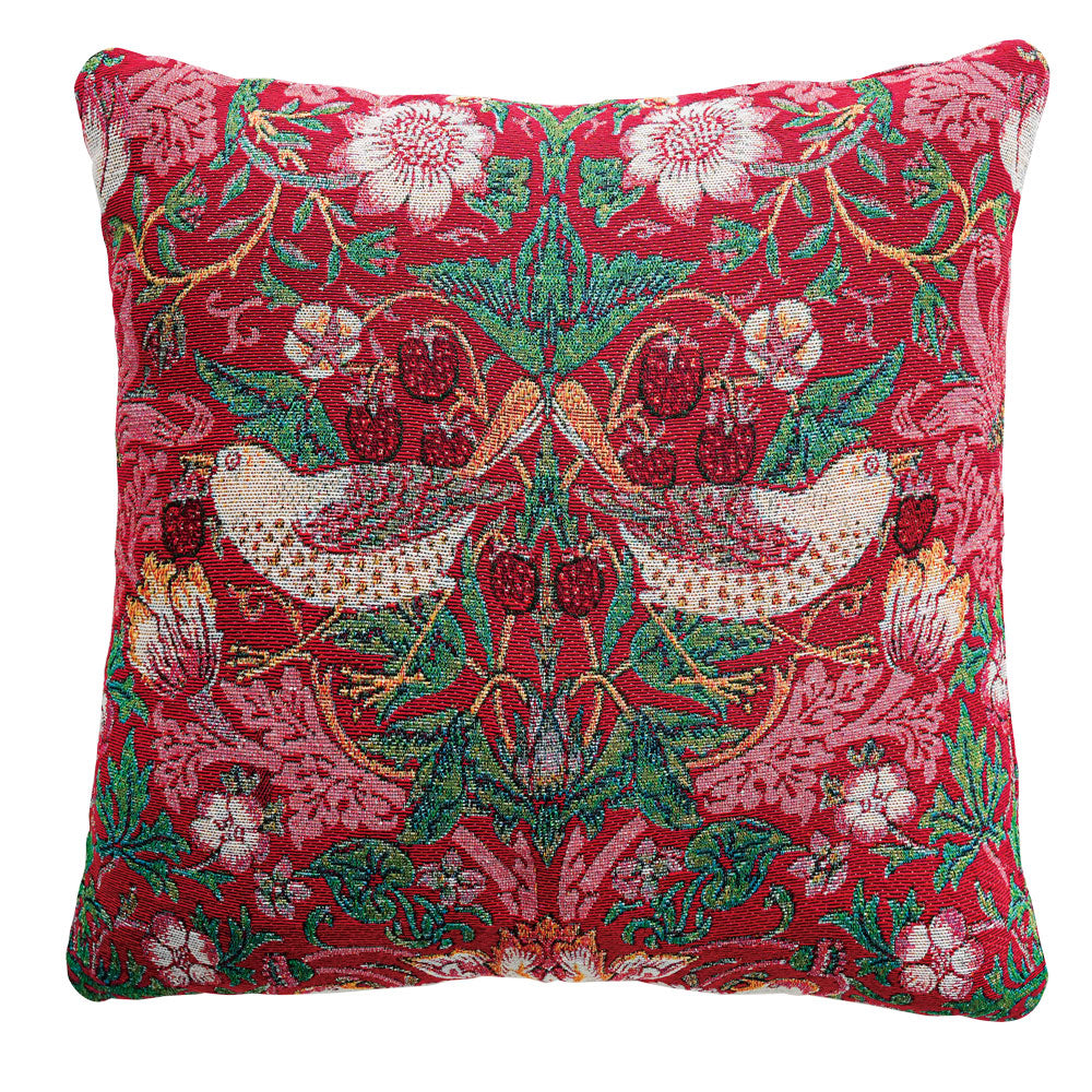 モリスワールドコレクション ジャガード織りクッションカバー