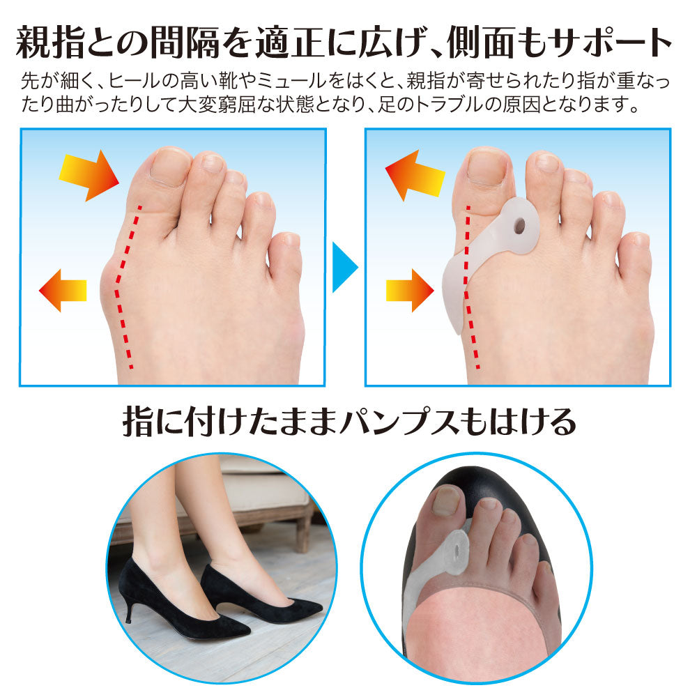 簡単装着 親指ゲルパッド