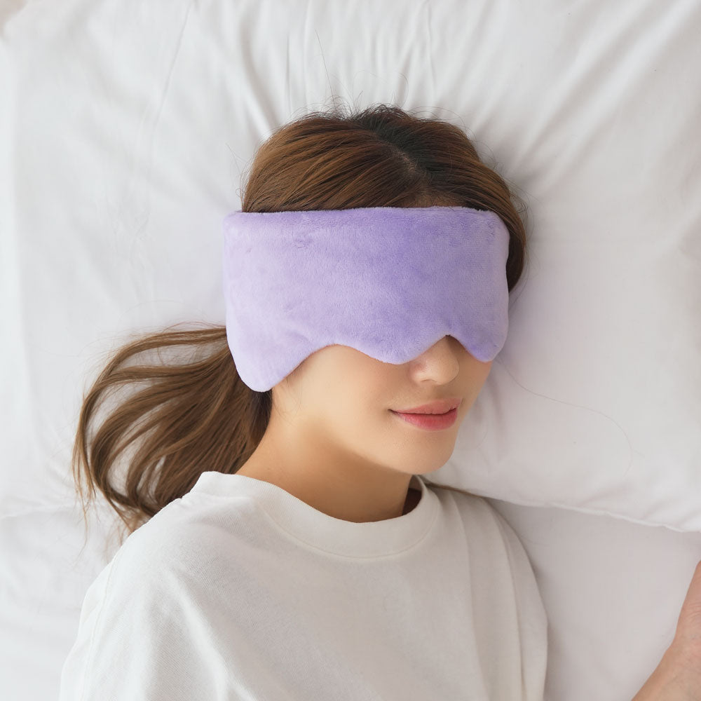 耳までつつむリバーシブルアイマスク