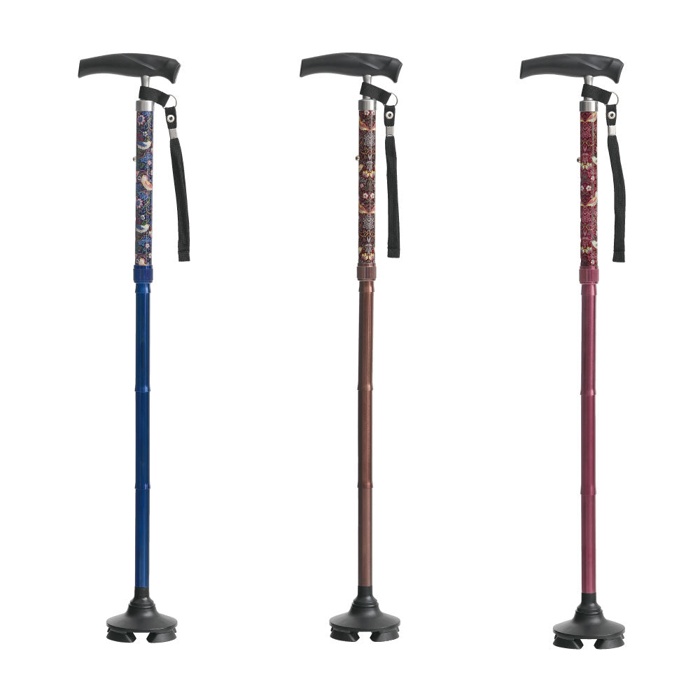 モリスワールドコレクション折りたためるあんしんステッキ