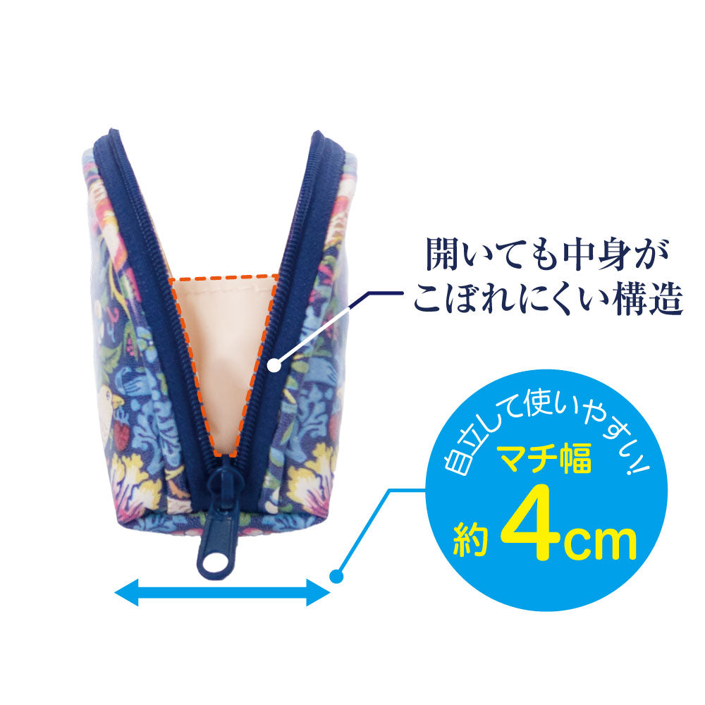 モリスワールドコレクションガバッと開くコインケース