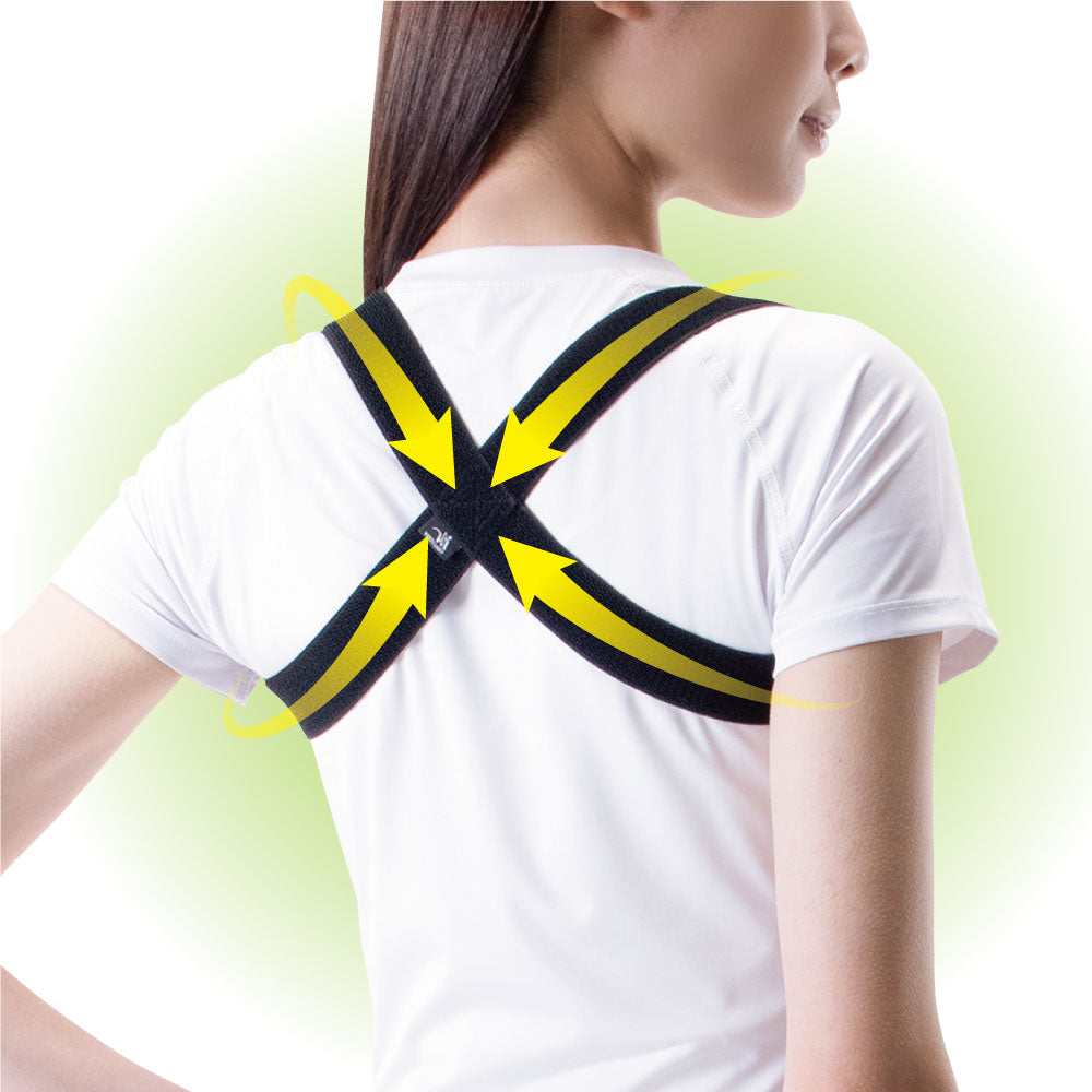 DrPRO簡単装着薄型姿勢ベルト