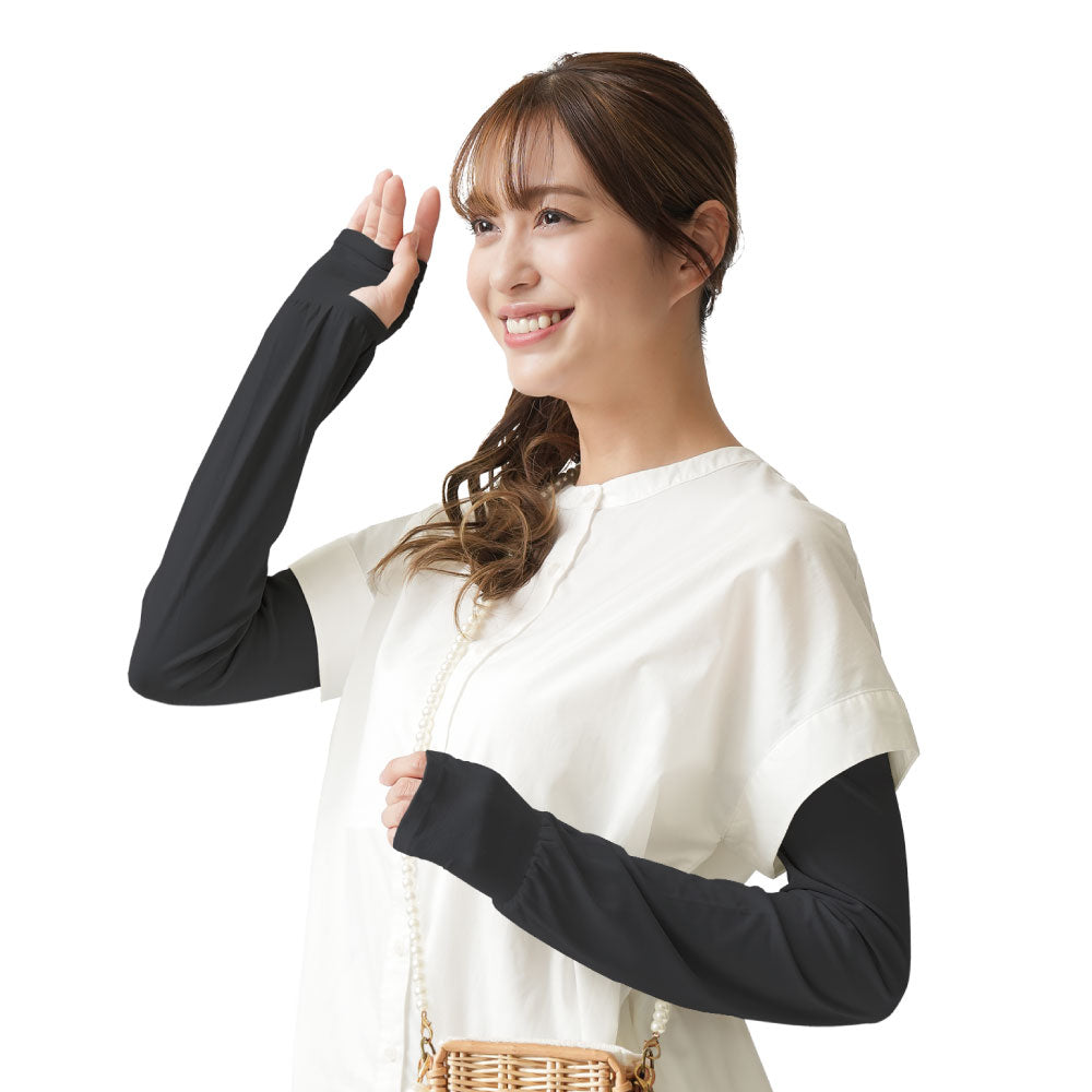 UV&クールやわらかフィットアームカバー