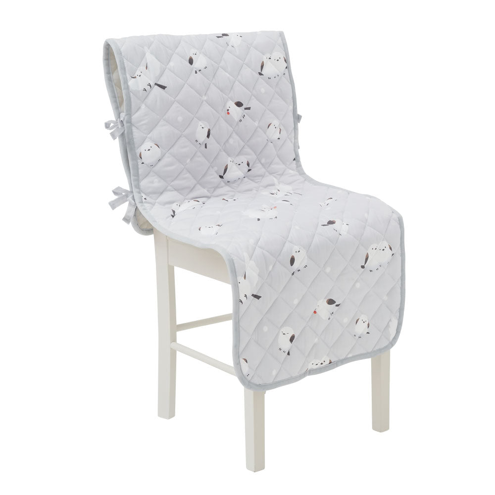 かわいいシマエナガのチェアカバー