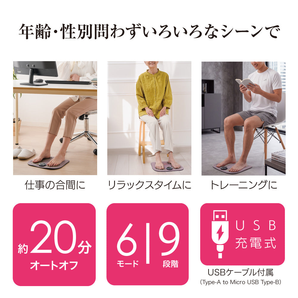 Dr.PRO EMSフットパッド