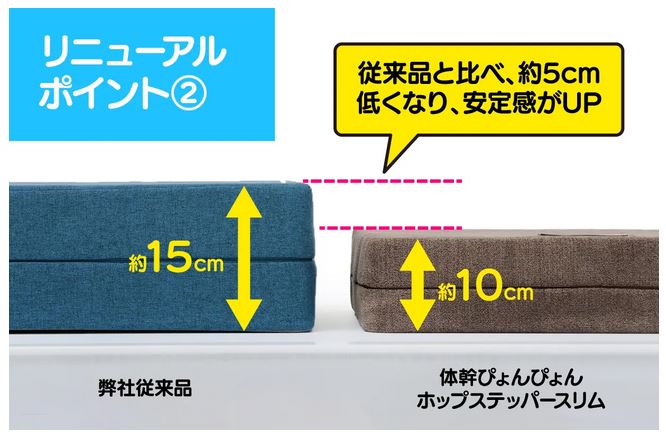 体幹ぴょんぴょんホップステッパー スリム