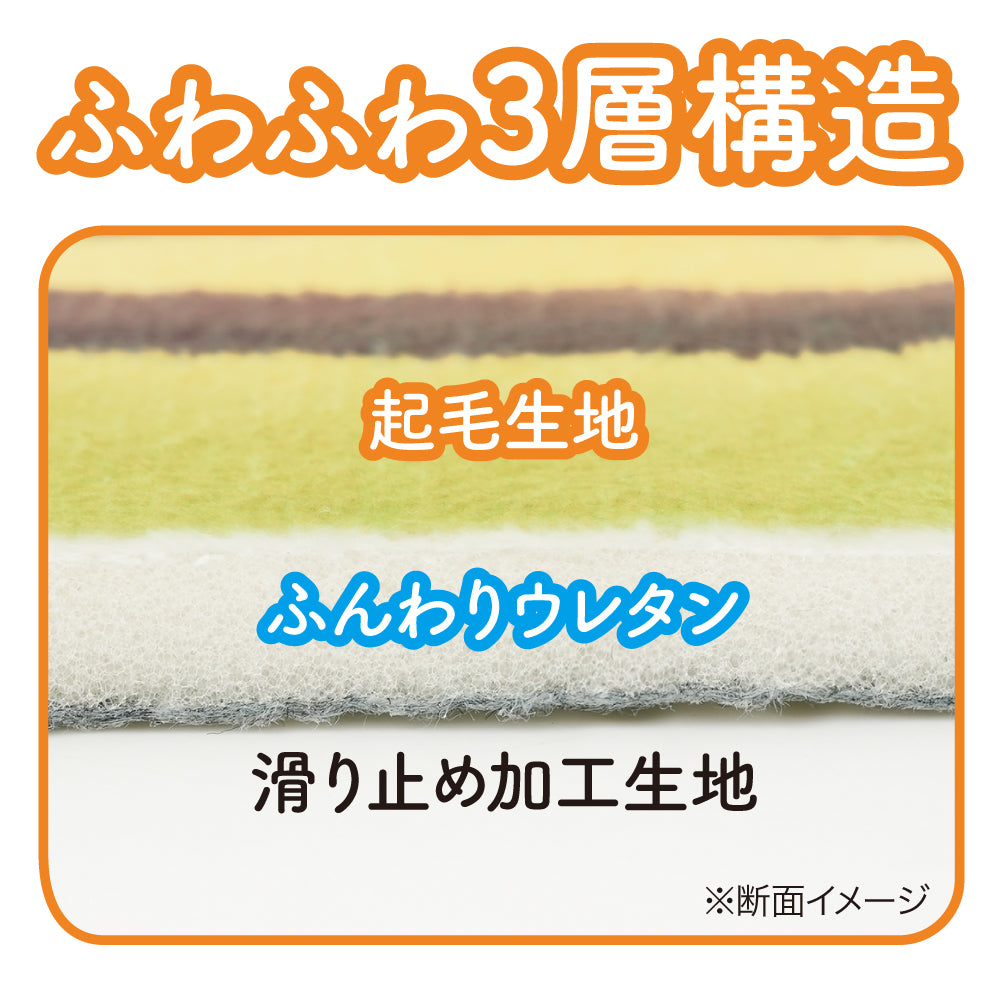 かわいいシマエナガの玄関マット