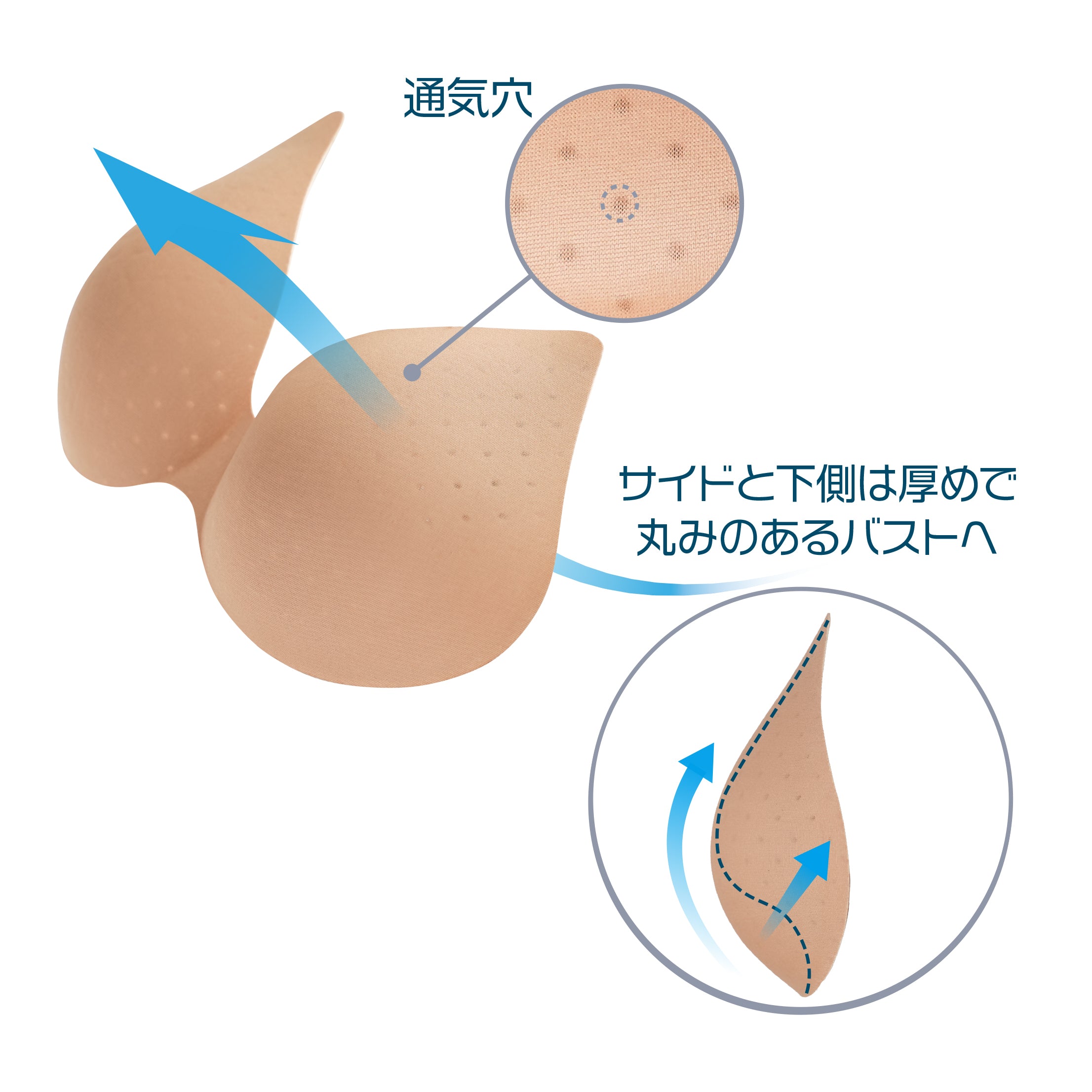 極薄エアースルーブラ　