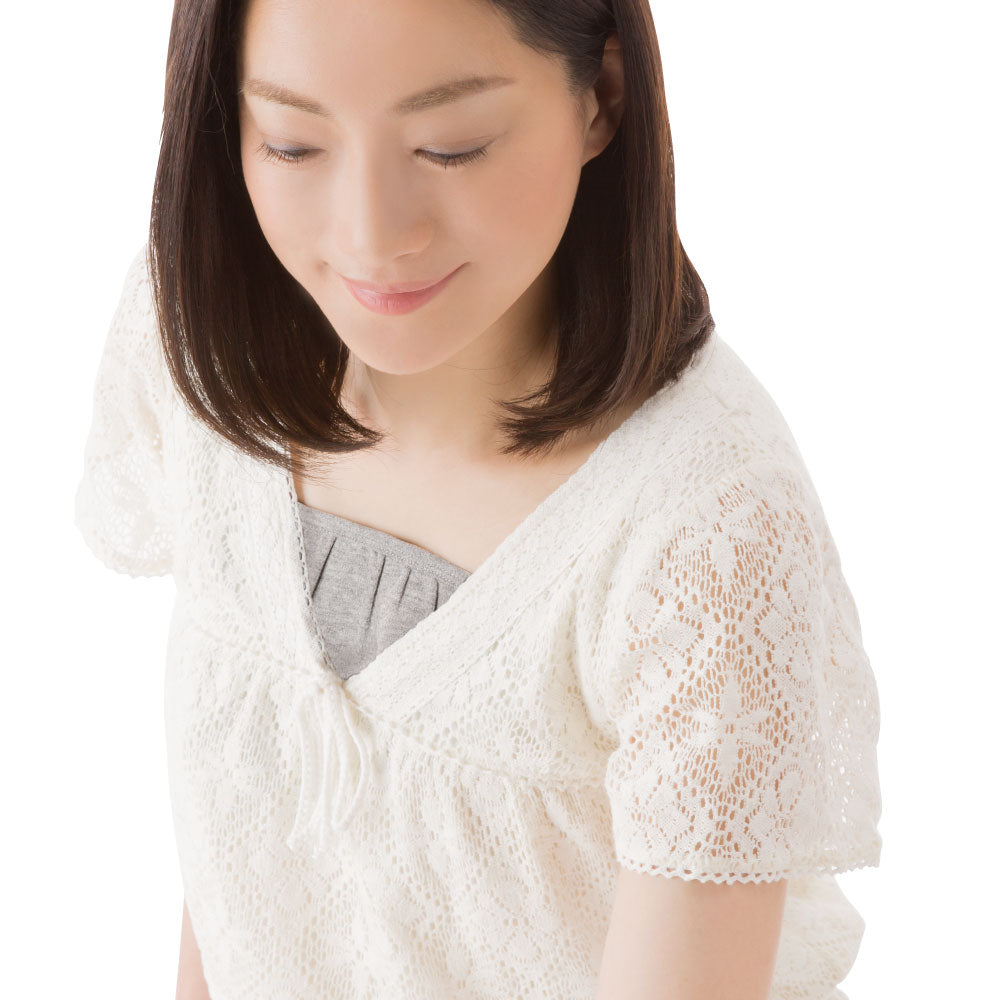 ドレスアップ胸元カバー　3色セット