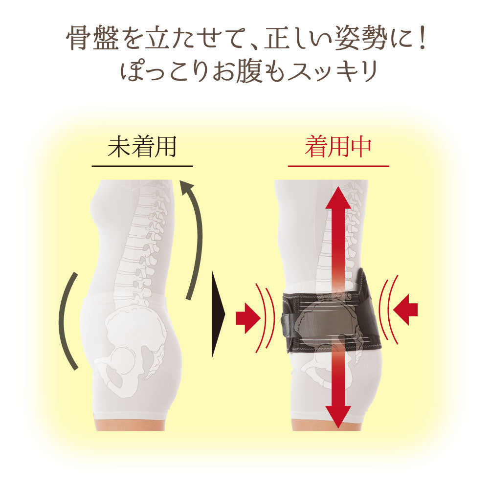 骨盤・腰リセットベルト