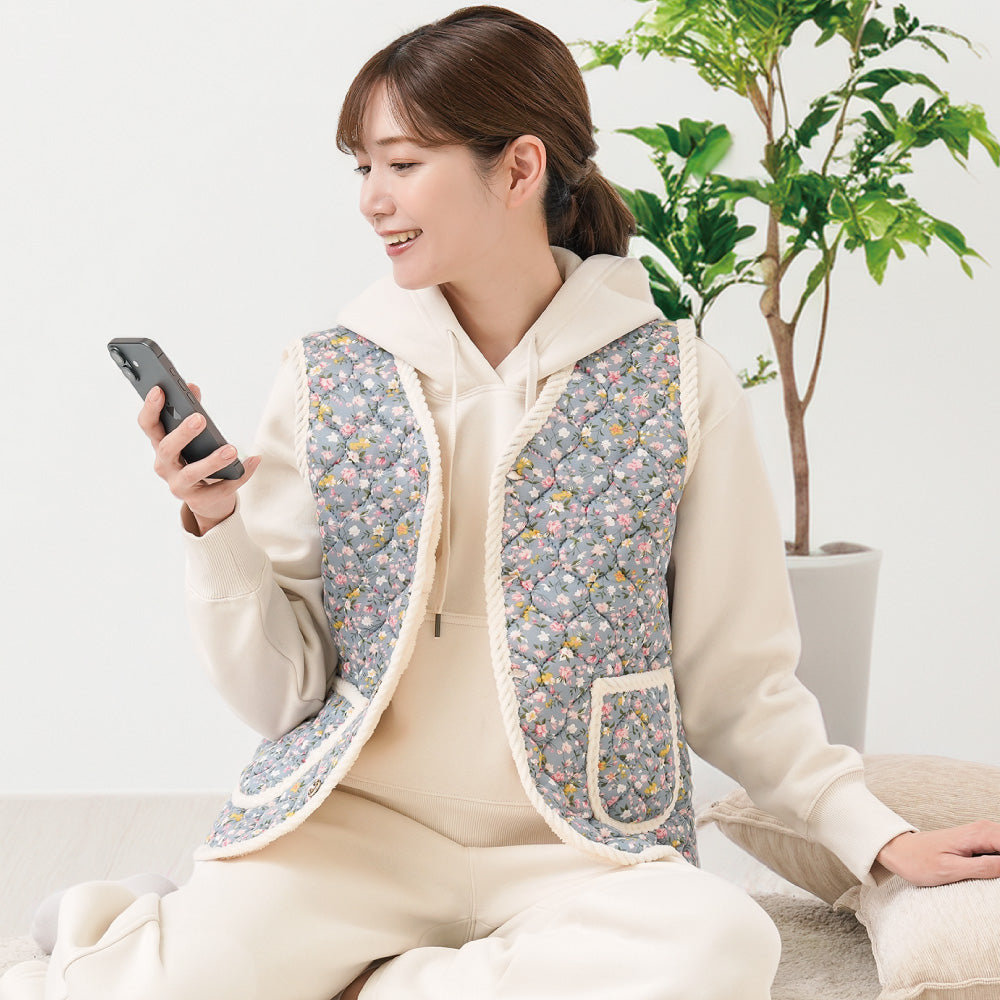 varinuc ふわっと軽いキルティングベスト